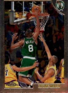 1998-99 topps chrome #39 antoine walker nba basketball trading card