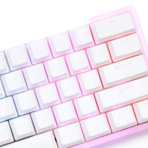 DROP Carina Mechanical Keyboard Kit — 60% Form Factor, Hotswap Kaihua Sockets, Programmable QMK, Backlit RGB LEDs, USB-C, with Frosted Acrylic Case (Keyboard Kit)