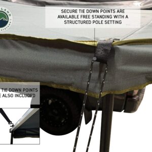 Nomadic 270 LT Awning - Passenger Side - Dark Gray Cover with Black Cover Universal