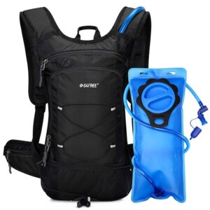 G4Free Hiking Backpack, Hydration Backpack with 2L BPA Free Bladder for Outdoor Running Hiking Climbing