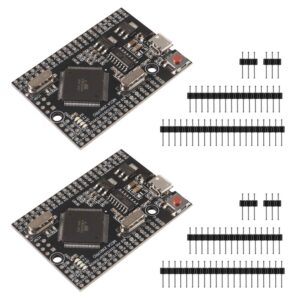 aitrip mega 2560 pro embed ch340g/atmega2560-16au chip with male pin headers compatible for arduino mega2560 module (2pcs)