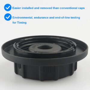 Radiator Pressure Cap, Coolant Reservoir Cap Replace RS-527, RS527, 9C3Z-8101-B, 9C3Z8101B Compatible with Ford 6.0 7.3 Powerstroke - Explorer F150 F250 F350 Mustang Taurus, Lincoln, Mercury, More