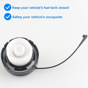 Gas Cap, Fuel Cap Replace 77300-53010 Compatible with Toyota Lexus - 2001-2002 4Runner, 2000-2005 Celica, 2003-2004 Corolla, 2002-2004 Tacoma, 2001-2005 RAV4 Sequoia, 2001-2003 Highlander Sienna, More