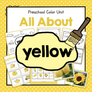 preschool colors - all about yellow