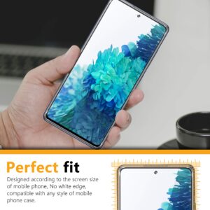 UniqueMe [3-Pack Compatible with Samsung Galaxy S20 FE/Galaxy S20 FE UW Screen Protector HD Tempered Glass [No Bubble][Case Friendly][Fingerprint Support]