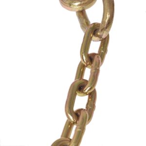 labwork 5/16 X 2 G70 Tow Chain J-Hooks V-Chain Replacement for Flatbed Truck Rollback Wrecker Carrier