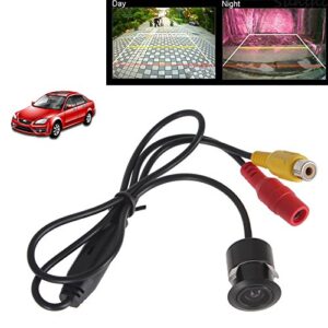 ePathChina 1/4 Inch CCD Flush Mount Backup Rear View Camera 170 Degree Viewing Angle Universal Waterproof HD Parking Backup Reverse Camera