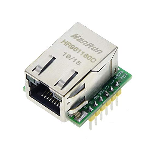 HiLetgo W5500 SPI to LAN Ethernet Network Module TCP IP STM32 Interface 3.3V 5V for Arduino WIZ820io RC5