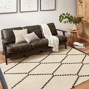 Chris Loves Julia x Loloi Alice Collection ALI-04 Cream / Charcoal 6'-5" x 9'-2" Area Rug