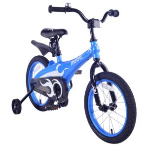 mobo childrens-road-bicycles lite bike w/training wheels. 16” bicycle for 4-6 years olds green