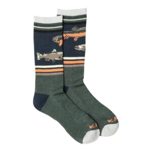 kavu moonwalk mid crew socks: comfort and durability for your active lifestyle - go fish