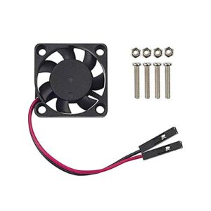 for Raspberry Pi Fan, 10Pcs for Raspberry Pi CPU Cooling Fan Heatsink Cooler Radiator Connector Separating One-to-Two Interface 3.3V 5V for Raspberry Pi4 Pi3 B+, Pi 3, Pi 2, Pi 1 B+