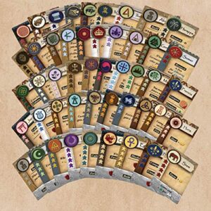 Age of Civilization Strategy Card Game, Board Games, Pocket, Travel and Family Friendly 1-4 Players Board Game Adventure and Brain Teaser