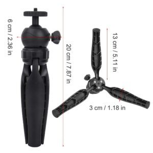 Light Weight Mini Tripod, Height Adjustable Camera Tripod Stand Tripod Camera Stand, for Smartphone Action Camera