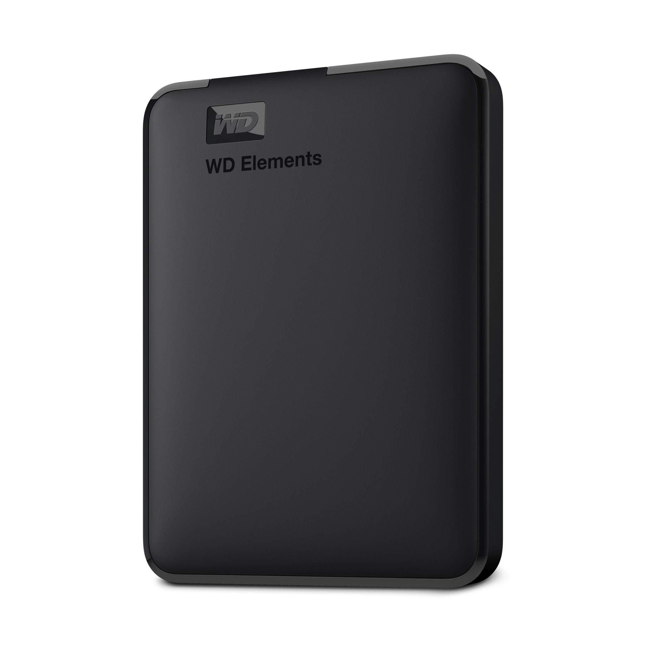 WD 12TB WD Elements Desktop Hard Drive, USB 3.0 - WDBWLG0120HBK-NESN & 2TB WD Elements Portable External Hard Drive, USB 3.0 - WDBU6Y0020BBK-WESN