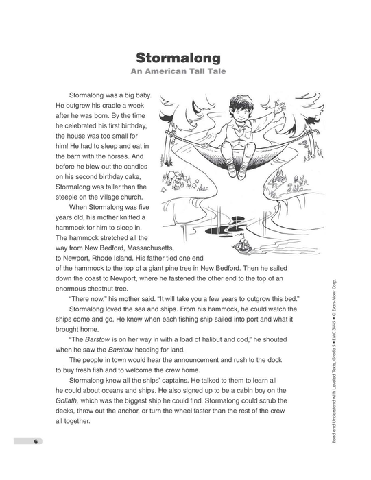 Stormalong: An American Tall Tale (Lexile 870)