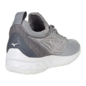 Mizuno 2 Wave Luminous Women's Volleyball Shoe 8 (0800), Grey, 8