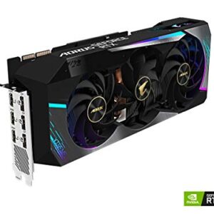 GIGABYTE AORUS GeForce RTX 3090 Xtreme 24G Graphics Card, Max Covered Cooling, 24GB 384-bit GDDR6X, GV-N3090AORUS X-24GD Video Card