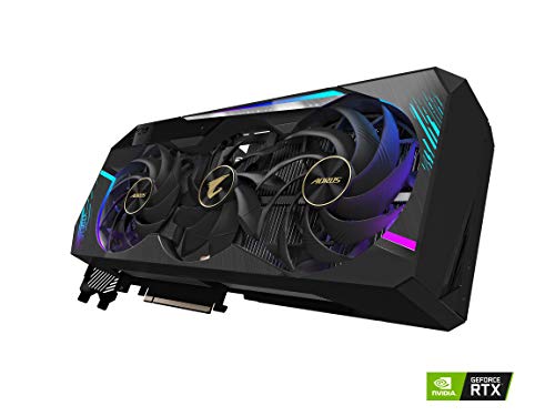 GIGABYTE AORUS GeForce RTX 3090 Xtreme 24G Graphics Card, Max Covered Cooling, 24GB 384-bit GDDR6X, GV-N3090AORUS X-24GD Video Card