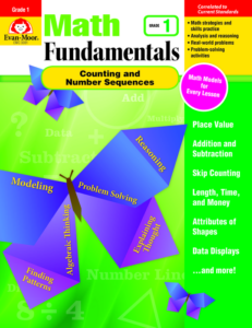 math fundamentals unit: counting and number sequences, grade 1