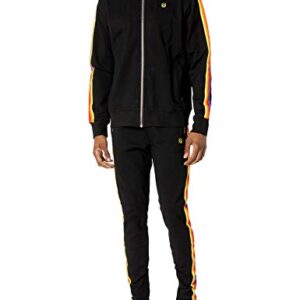 Cult of Individuality Men's Tracksuit, BLK, M