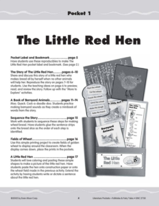 pocket 01: little red hen (folktales and fairy tales, k 1)