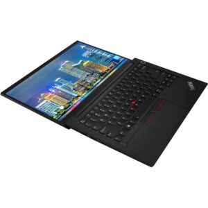 Lenovo ThinkPad E14 Gen 2-are 20T6002LUS 14 inch Notebook PC Bundle with Ryzen 5 4500U, 8GB DDR4, 256GB SSD, Radeon Graphics, Webcam, Stereo Speakers, Microphone, Windows 10 Pro, and Laptop Bag