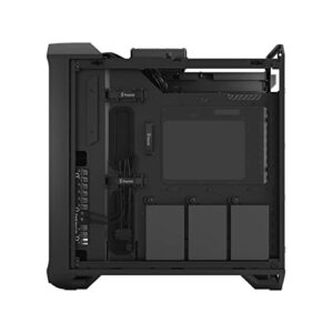 Fractal Design Torrent Compact Black - Dark Tint Tempered Glass Side Panels - Open Grille for Maximum air Intake - Two 180mm PWM Fans Included - Type C - ATX Airflow Mid Tower PC Gaming Case