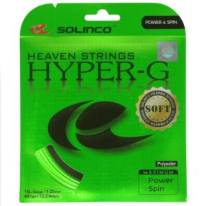 solinco hyper-g soft tennis string set (16l)