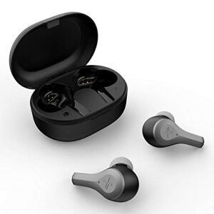 edifier true wireless earbuds x5 bluetooth 5.0 earphones in ear with charging case easy-pairing noice canceling calls,deep bass for sports black