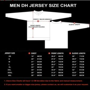 Cycling Jersey Men's Mountain Bike Motocross Long Sleeve MTB T-Shirt Downhill Tops Sports Racing Riding Blouse Bicycle Shirt Blue M