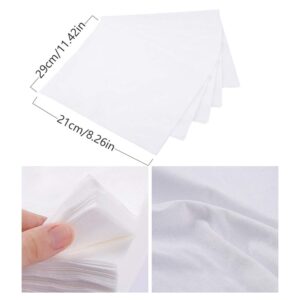 200 Pcs Dry Floor Wipes Dry Sweeping Cloths Dry Floor Cloths Disposable Floor Cleaning Wipes Micro Fibre Floor Cloths, Wet or Dry Wipes Floor Duster Cleaning, Fits Most Mops, 29 x 21cm