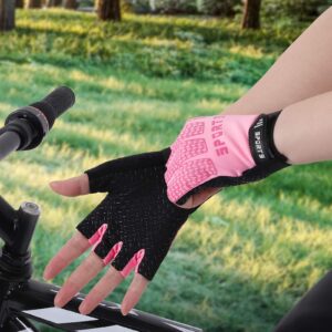 Accmor Kids Sport Gloves, Kids Half Finger Gloves, Kids Boys Girls Cycling Gloves, Kids Fishing Gloves for Cycling Camping Fishing Outdoor Sports