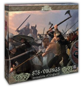academy games | 878 vikings invasion of england 2nd edition | board game | 2 to 4 players