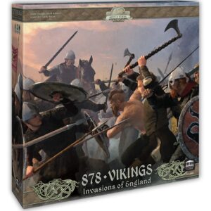 Academy Games | 878 Vikings Invasion of England 2nd Edition | Board Game | 2 to 4 Players