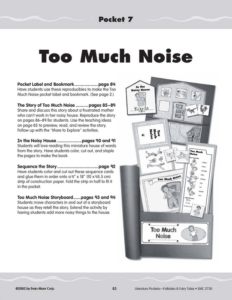 pocket 07: too much noise (folktales and fairy tales, k 1)