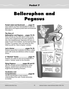 pocket 07: bellerophon and pegasus (greek and roman myths)