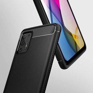 Spigen Rugged Armor Designed for Moto G Stylus (2021) Case [NOT Compatible with Moto G Stylus (2020) / Moto G Stylus (2021) 5G] - Matte Black