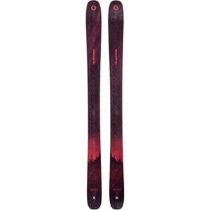 blizzard 8a007100001 women's sheeva 10 all-mountain freeride red skis, 172
