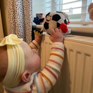 Little Sport Star Soccer for Babies | Suitable from Birth to 2 Years Old | Great First Soccer Ball | Inspire and Play | Extra Sensory Features for Babies and Infants | Part of The Collection