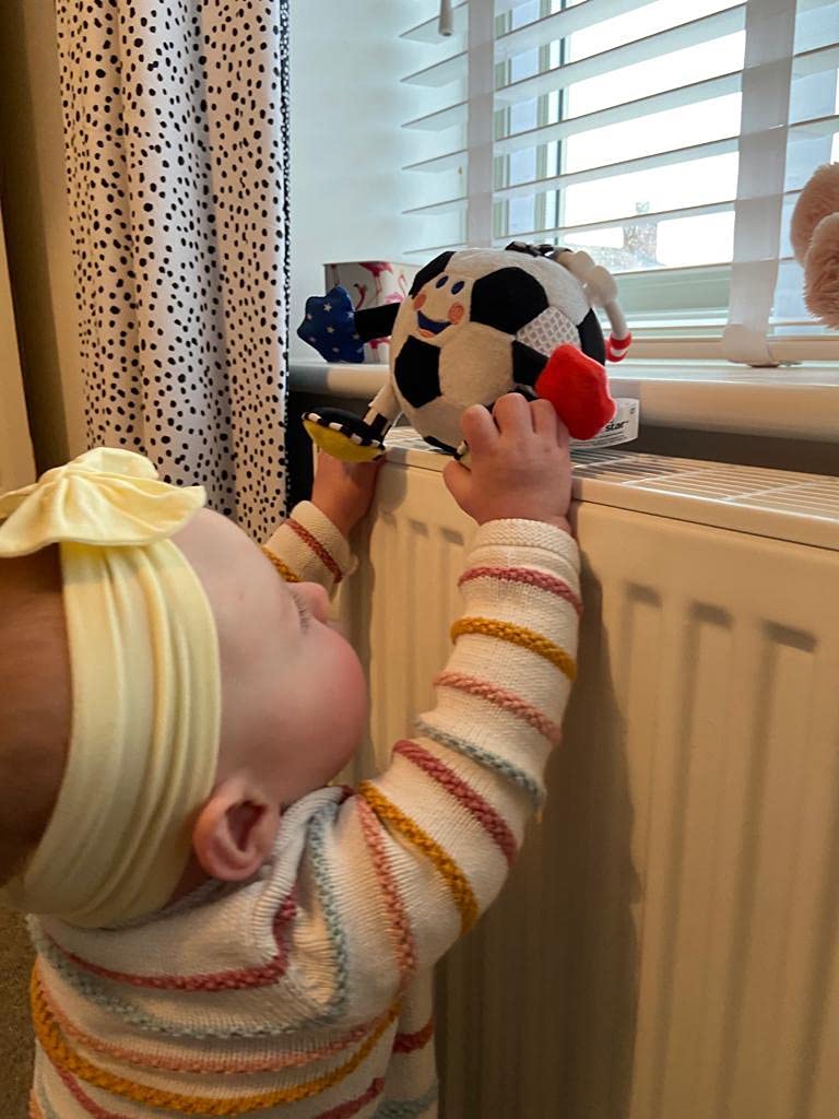 Little Sport Star Soccer for Babies | Suitable from Birth to 2 Years Old | Great First Soccer Ball | Inspire and Play | Extra Sensory Features for Babies and Infants | Part of The Collection