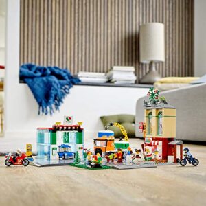 LEGO City Town Center 60292 Building Kit; Cool Building Toy for Kids, New 2021 (790 Pieces)