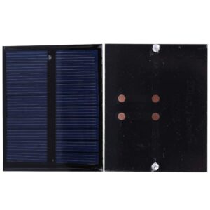 5V Solar Panel Charger, Polysilicon Waterproof Portable Solar Panel, Energy-Saving for Advertising Lights Low-Power Appliances