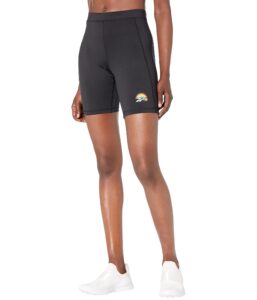 reebok women's standard bike shorts, pride/black/graphic, medium