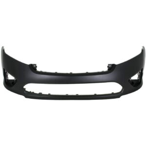 FitParts Compatible with Front Bumper Cover 2010-2012 Ford Fusion Hybrid SEL SE S Sport Sedan 10-12. New, Primed and Ready for Paint. with Fog Light Holes. FO1000650 AE5Z17D957BAPTM 2011