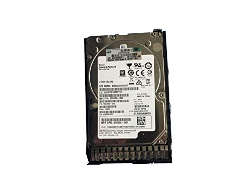 HPE 881457-B21 881507-001 2.4TB 10000RPM 2.5inch SFF 512e Digitally Signed Firmware SAS-12Gbps Smart Carrier Enterprise Hard Drive