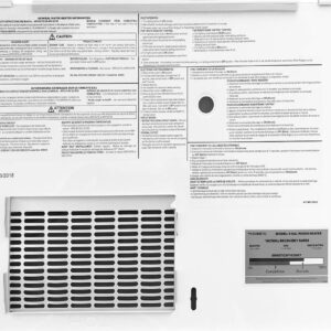 Dometic™ (Atwood) 91386 RV Water Heater Exterior Access Door - 6 Gal. - White