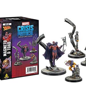 Fantasy Flight Games Marvel: Crisis Protocol Magneto and Toad Character Pack