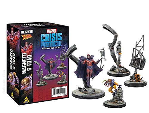 Fantasy Flight Games Marvel: Crisis Protocol Magneto and Toad Character Pack