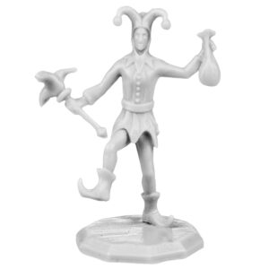 Townsfolk Mini Fantasy Figures Non Player Characters NPC - 32 Unique Miniatures- Nobility, Merchants, Peasants, Entertainers and More- Compatible w DND Dungeons Dragons, Pathfinder, RPG Tabletop Games